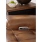 Ashley 3-Piece Power Reclining Symmetrical Sectional Sofa in Chocolate, , large