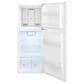 Frigidaire 10.1 Cu. Ft. Top Freezer Apartment Size Refrigerator in White, , large