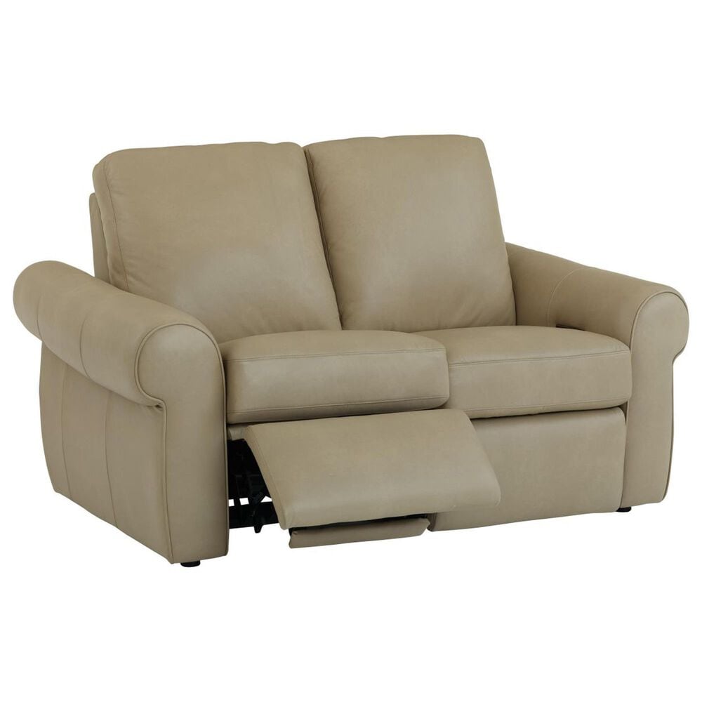 Bassett Bristol Power Motion Loveseat with Air Massage in Putty, , large