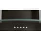 Whirlpool 30" Concave Glass Wall Mount Range Hood in Black Stainless, , large