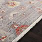 Surya Ephesians 2"2" x 9" Gray, Aqua, Orange and Red Runner, , large