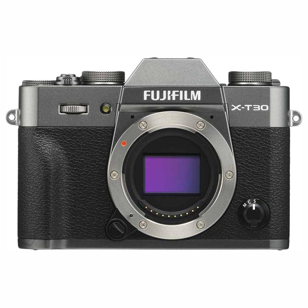 Fujifilm X-T30 Mirrorless Digital Camera Body Only in Charcoal Silver, , large