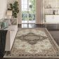 Dalyn Rug Company Tuscany 10" x 14" Beige Indoor/Outdoor Area Rug, , large