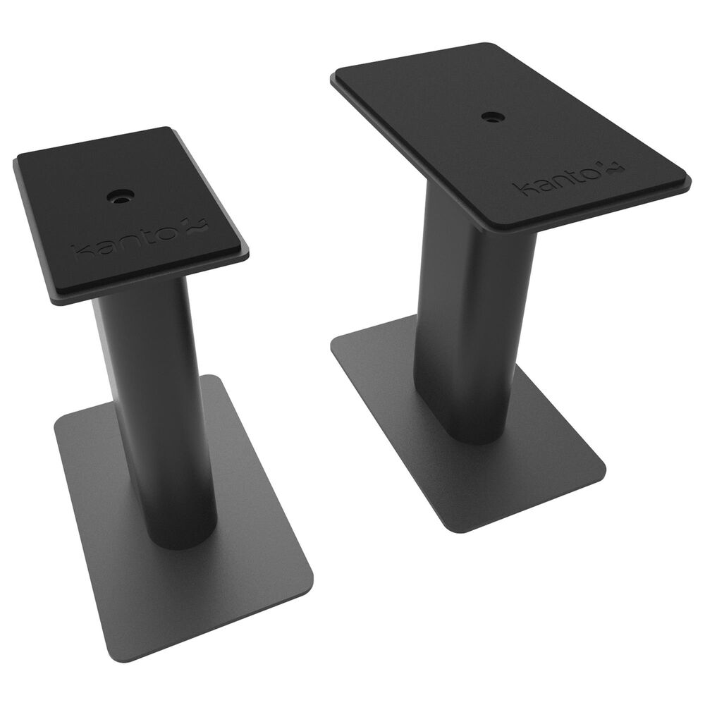 Kanto 9" Universal Desktop Speaker Stand with Cable Management in Black (Set of 2), , large