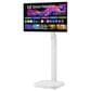 LG 31.5" 4K UHD IPS Smart Monitor Swing with Touchscreen and Rolling Stand in White, , large
