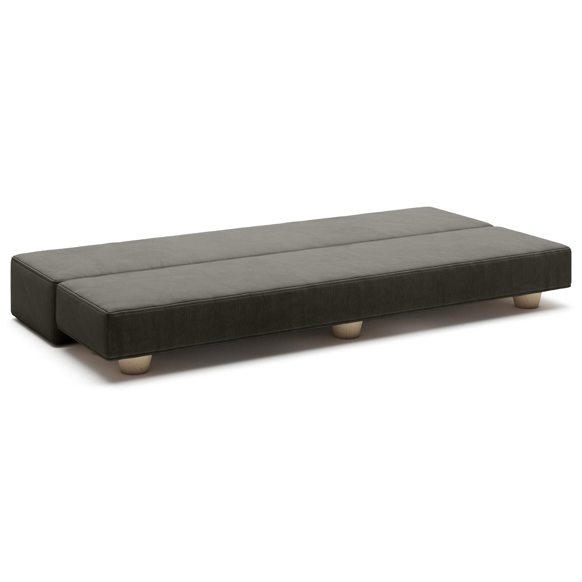 Jaxx Camden Twin Fold-Out Bench in Charcoal