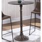 Coaster Oswego Round Bar Table in Dark Russet and Antique Bronze - Table Only, , large