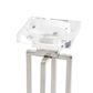 Maple and Jade 13" Glam Candle Holder with Rectangular Frame in Silver (Set of 2), , large
