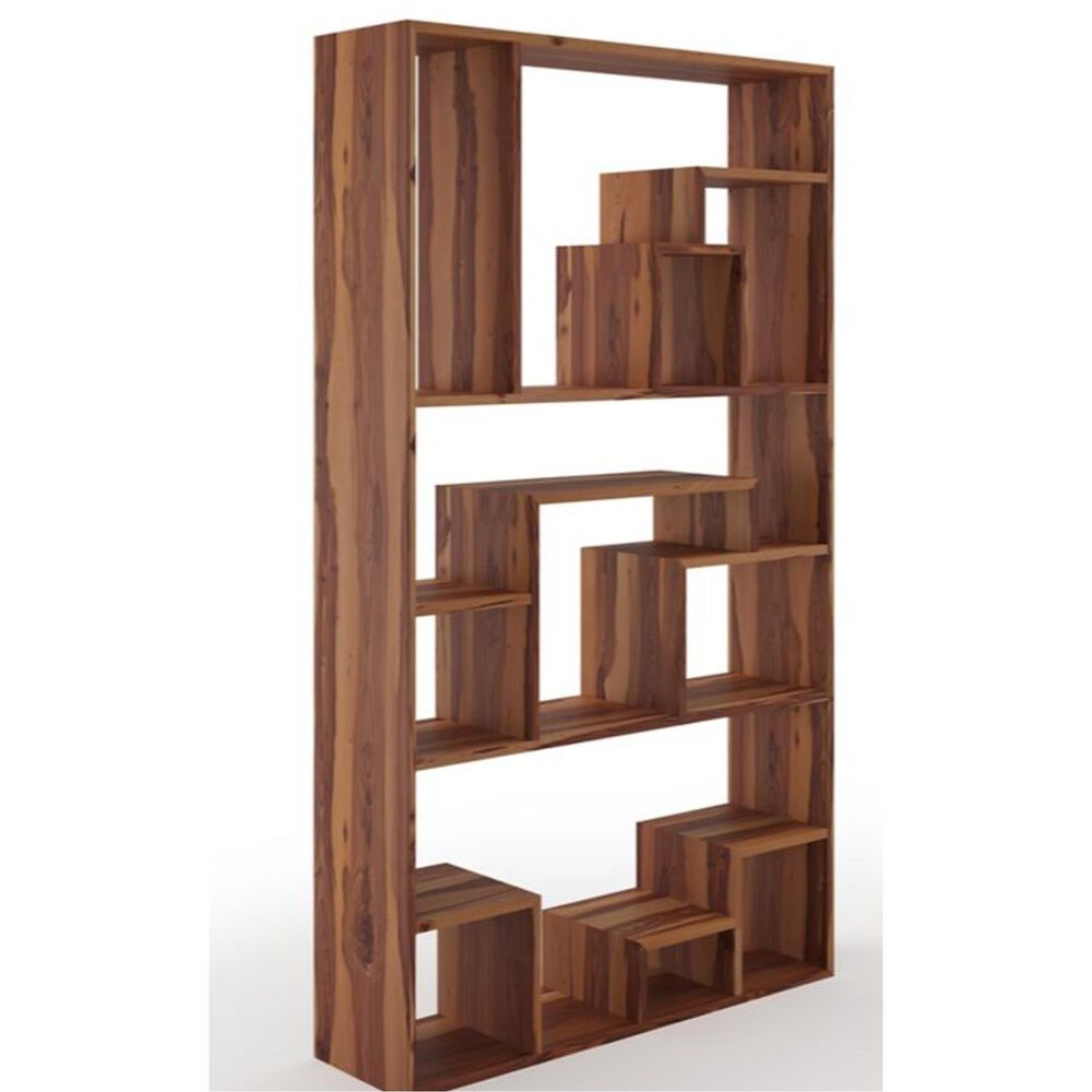 37B Urban Large Multi-Shelf Bookcase in Natural, , large