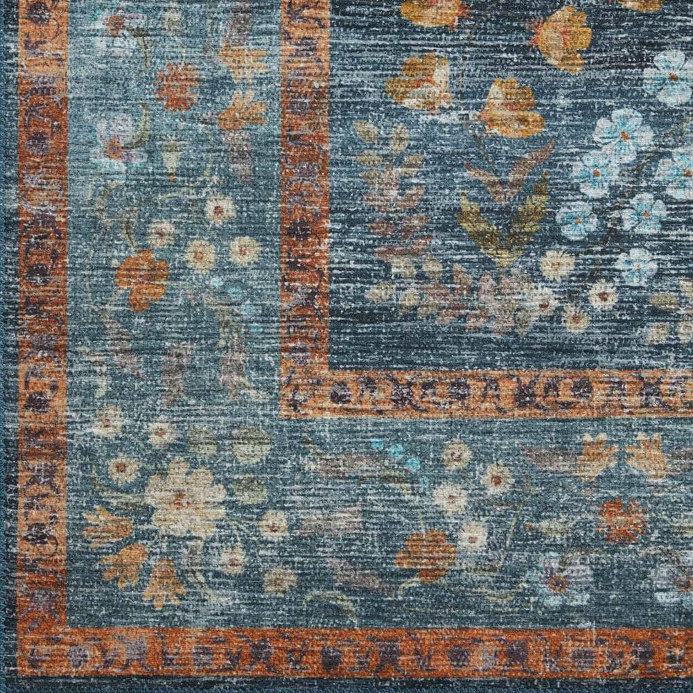 Rifle Paper Co. x Loloi Palais 5&#39; x 7&#39;6&quot; Navy Area Rug, , large