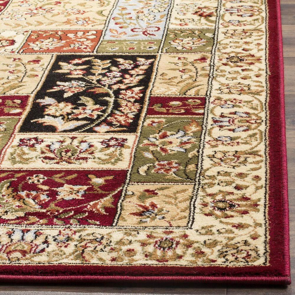 Safavieh Lyndhurst LNH318 10&#39; x 14&#39; Multicolor and Ivory Area Rug, , large