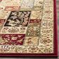 Safavieh Lyndhurst LNH318 10" x 14" Multicolor and Ivory Area Rug, , large