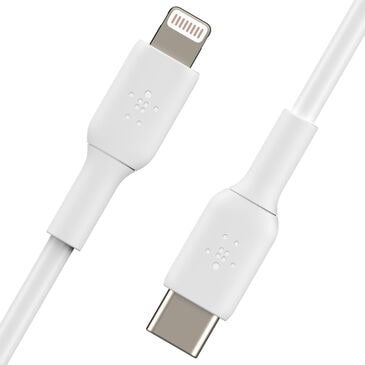 Belkin BoostCharge 3 Ft USB-C to Lightning Cable in White, , large