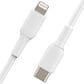 Belkin BoostCharge 3 Ft USB-C to Lightning Cable in White, , large