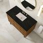 James Martin Laurent 48" Single Bathroom Vanity in Honey Oak with 3 cm Phantome Eclos Top and Rectangular Sink, , large