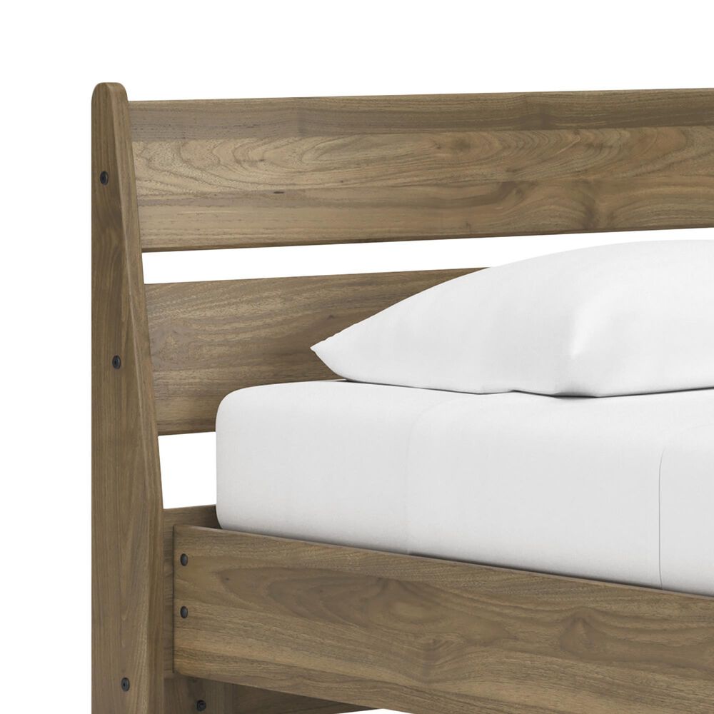 Ashley Deanlow Twin Platform Panel Bed in Honey, , large