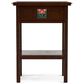 Stickley Furniture Floral Tile Tray Table in Centennial, , large