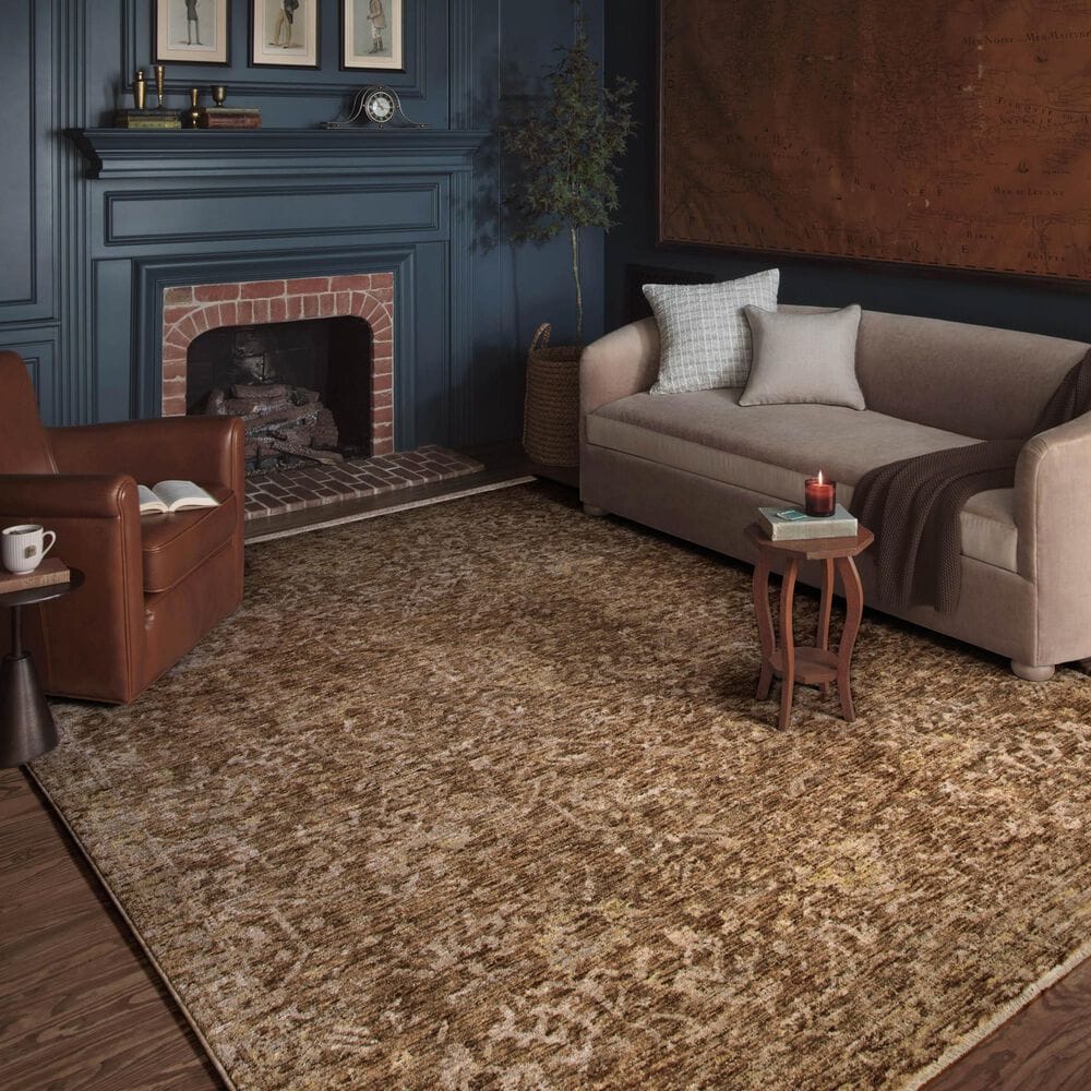 Magnolia Home Junie 11&#39;6&quot; x 15&#39;7&quot; Clay and Natural Area Rug, , large