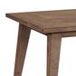 Hawthorne Furniture Oslo 6-Piece Rectangular Dining Set with 24" Leaf in Weathered Chestnut, , large