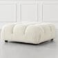 Jennifer Taylor Home Marcel Cocktail Ottoman in Ivory White, , large