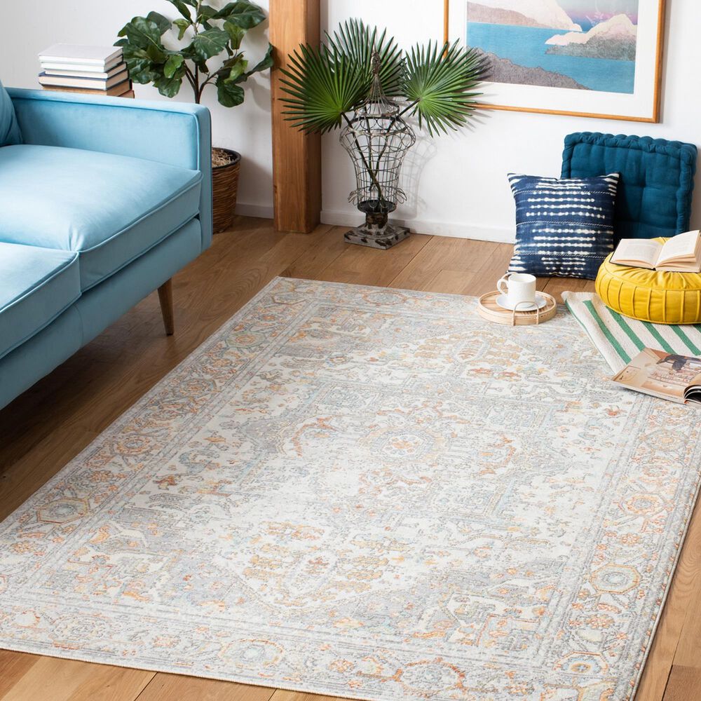 Safavieh Aria 10&#39; x 14&#39; Beige and Gray Area Rug, , large