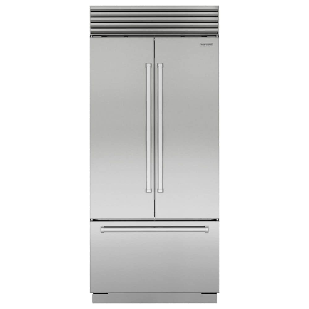 Sub Zero 20.5 Cu. Ft. Classic 3-Door French Door Refrigerator with Internal Water Dispenser in Stainless Steel, , large