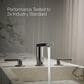 Kohler Composed Widespread Bathroom Sink Faucet in Vibrant Titanium, , large