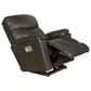 La-Z-Boy Morrison Leather Power Rocker Recliner in Grey, , large