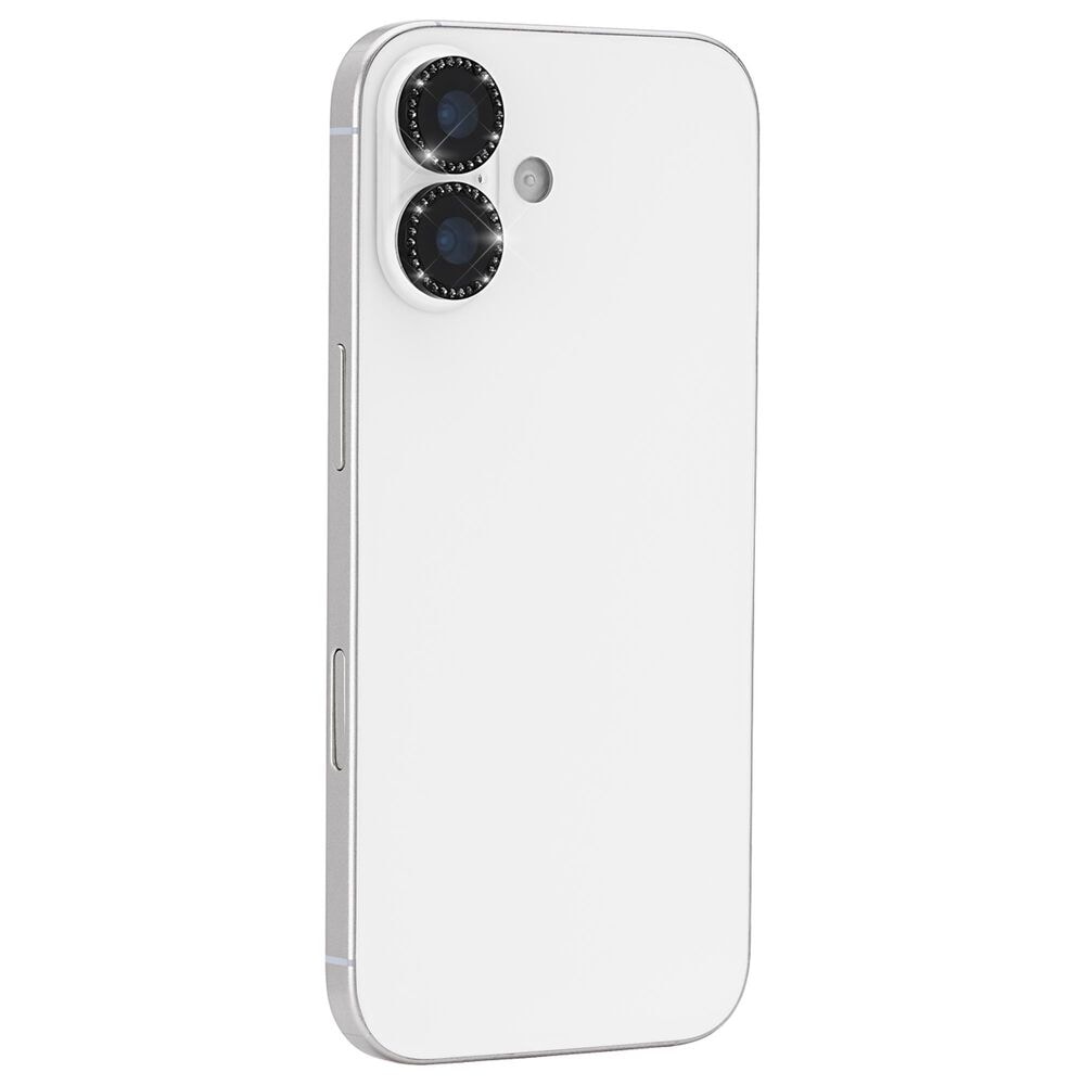 Kate Spade Aluminum Ring Camera Lens Glass Protector for Apple iPhone 17 Set in Stone Nightfall, , large