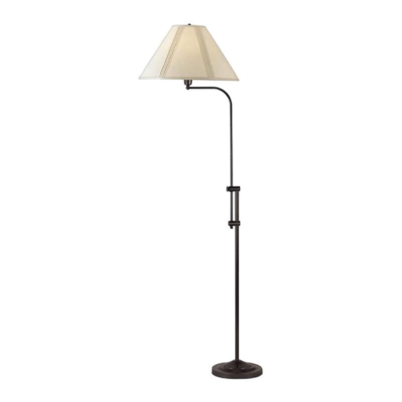 Cal lighting floor outlet lamp
