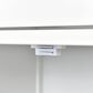 HOMLUX 54" Kitchen Island Cart with Solid Wood Top and Locking Wheels in White, , large