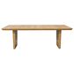 Millenium Sherbana Rectangular Dining Table in Light Brown - Table Only, , large
