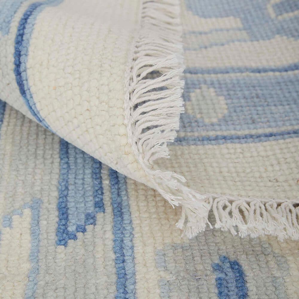 Feizy Karina 3&#39;6&quot; x 5&#39;6&quot; Ivory and Blue Area Rug, , large