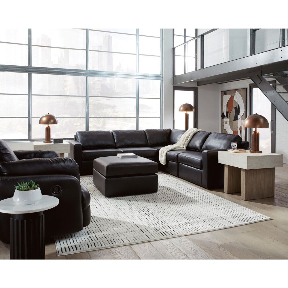 Ashley ModMax II Accent Ottoman in Black, , large