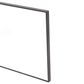Maple and Jade 24" Rectangular Wall Mirror in Black, , large
