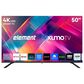 Element 50" Class Revolution Series 4K UHD HDR Frameless - Smart Xumo TV with 2.0 Soundbar in Black, , large