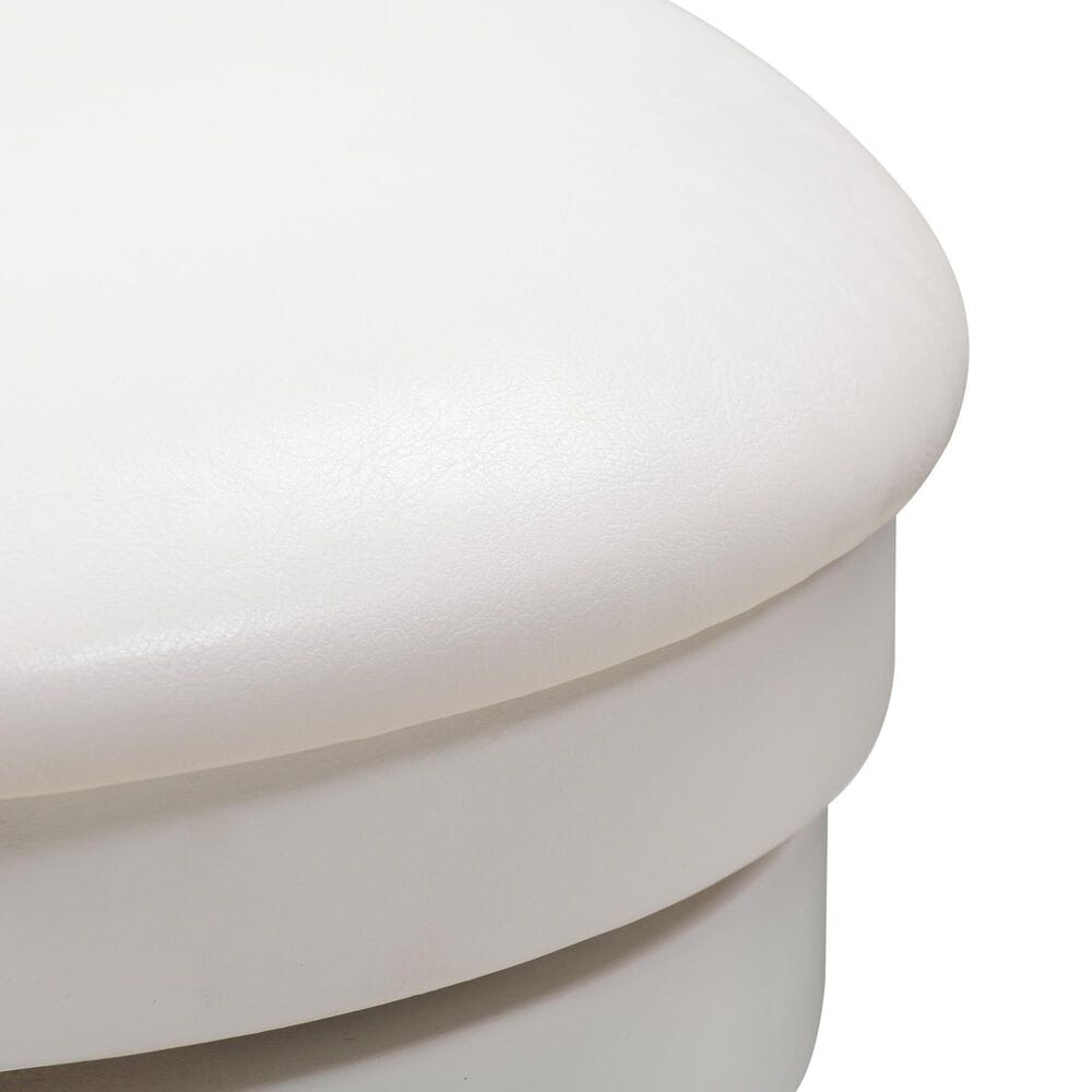 CorLiving Counter Height Swivel Stool in White - Set of 2, , large