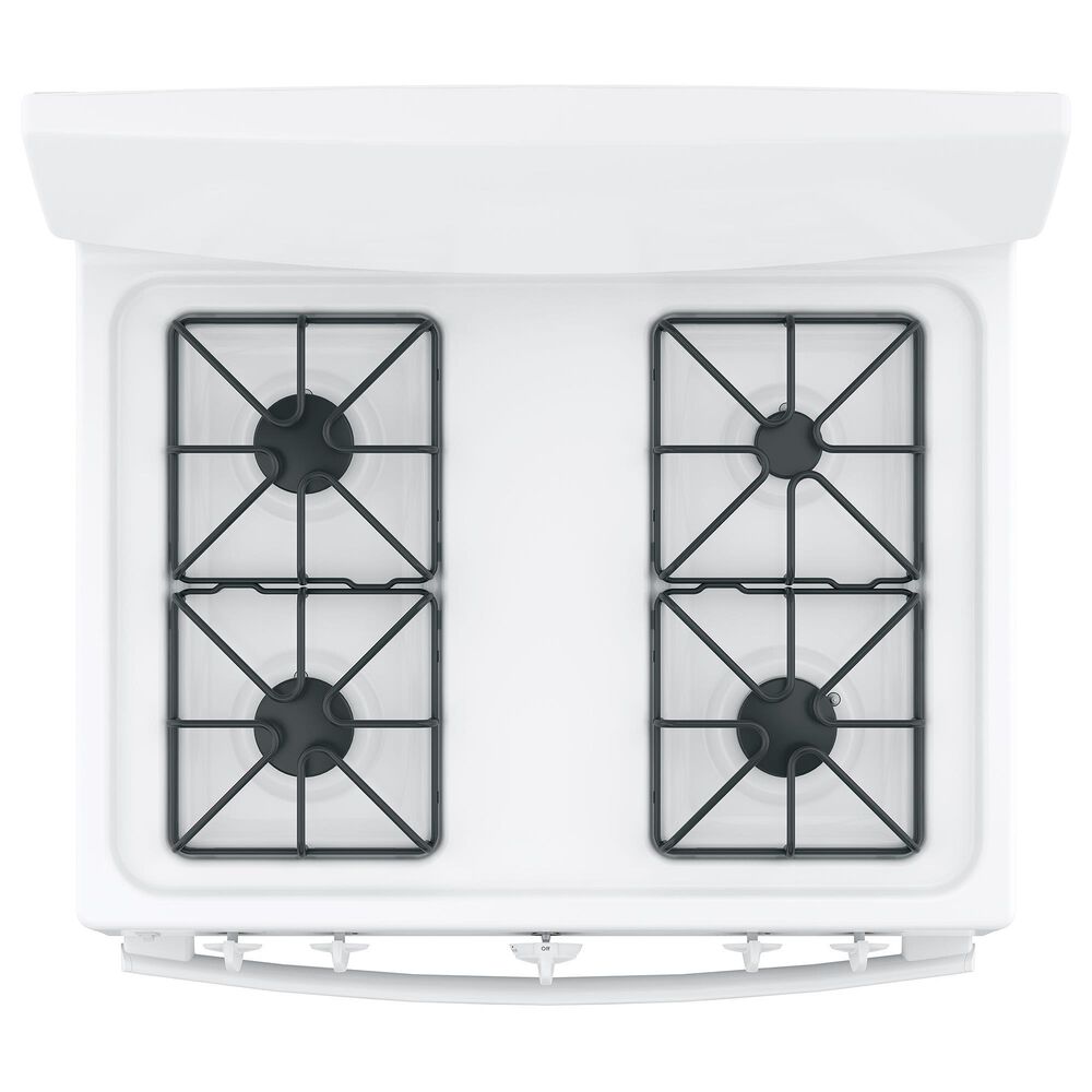 GE Appliances 30&quot; Freestanding Front Control Gas Range in White, , large