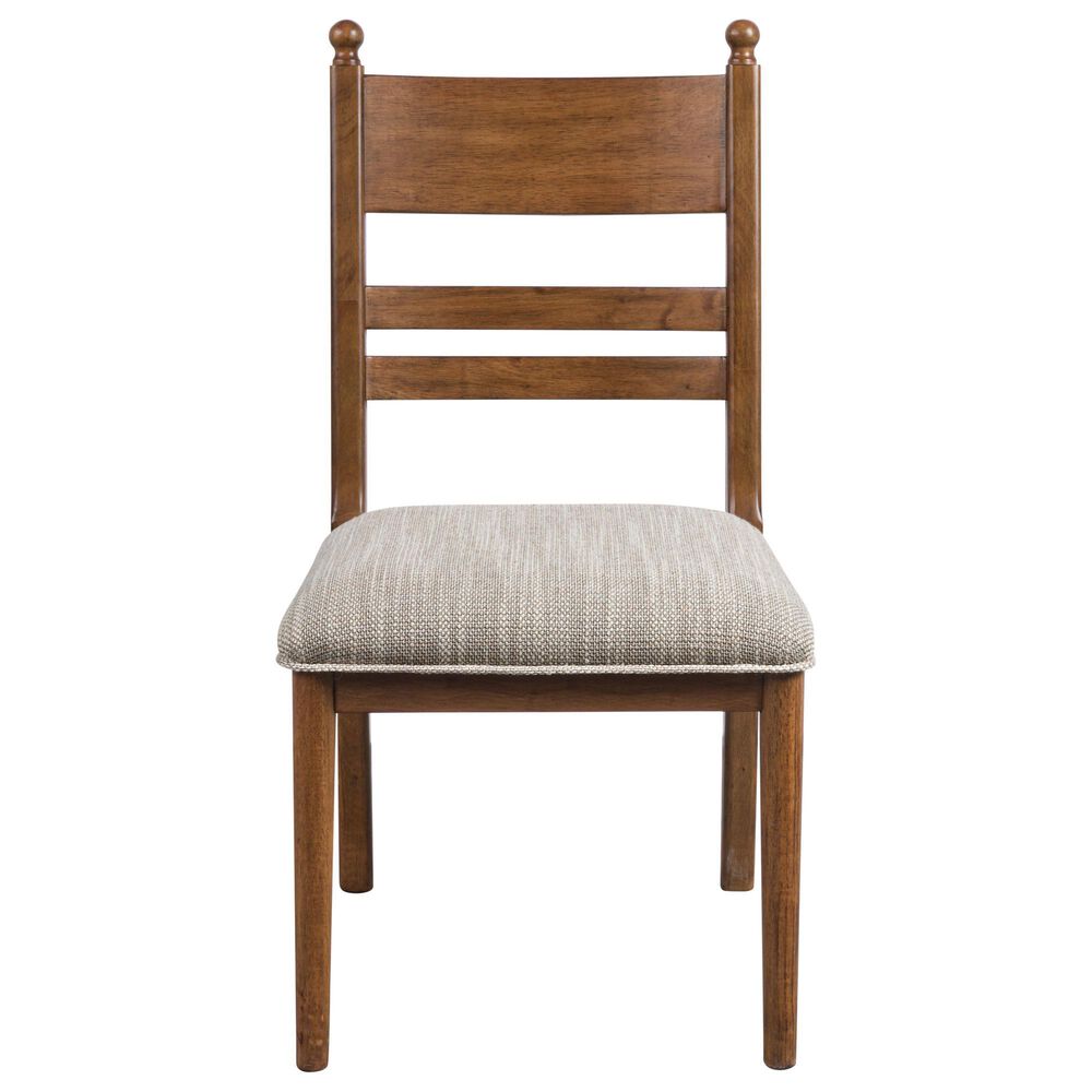 Ashley Greddinton Upholstered Dining Side Chair in Medium Brown, , large