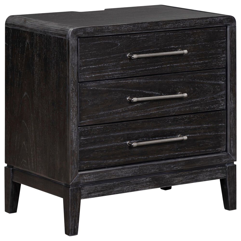 Riva Ridge Ambrose 5-Piece Queen Panel Bedroom Set in Obsidian Mist, , large