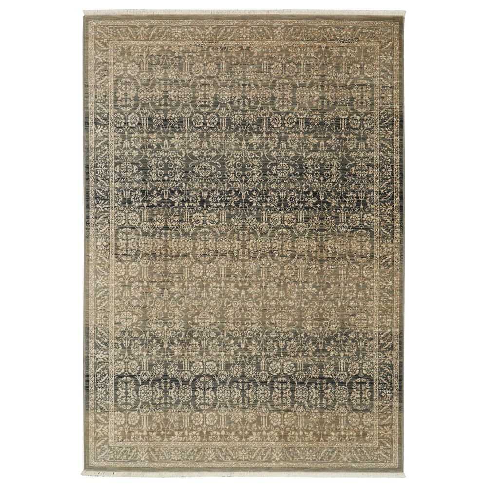 Karastan Titanium Verta 39400-16001 9'4" x 12'9" Gray Area Rug, , large