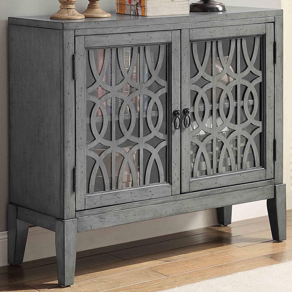 Shell Island Furniture 2-Door Cabinet in Magnet Burnished Grey, , large
