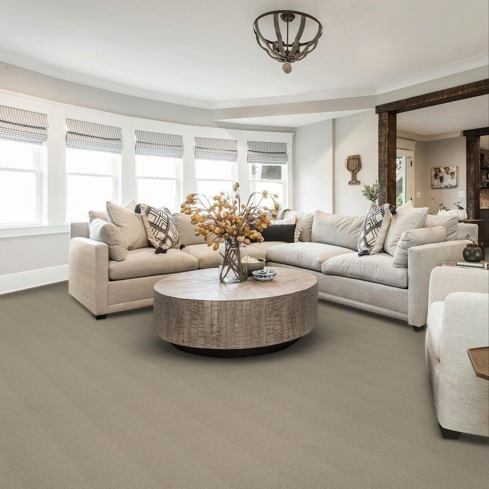 Karastan Subtle Shades Carpet in Gardenia Petal, , large