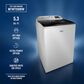 Maytag 5.3 Cu. Ft. Smart Pet Pro Top Load Impeller Washer and 7.4 Cu. Ft. Gas Smart Top Load Dryer Laundry Pair in White, , large