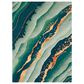 Nourison Prismatic Emerald 3"9" x 5"9" Area Rug, , large