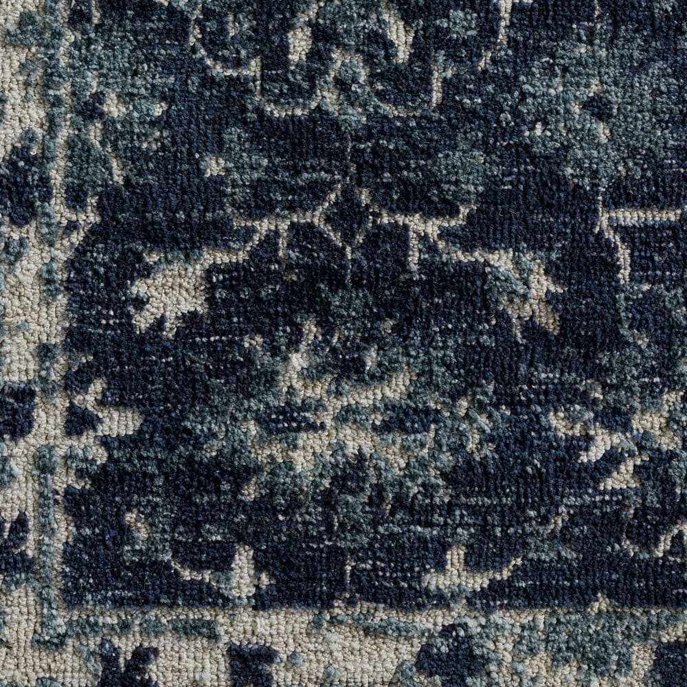 Loloi Percival Navy and Ivory 8&#39;6&quot; x 12&#39; Area Rug, , large