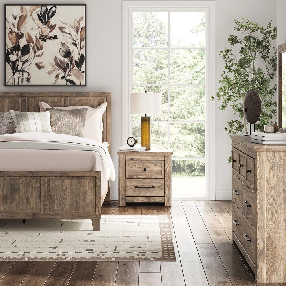 Ashley Rusticott 2-Drawer Nightstand in Brown, , large