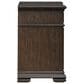 Belle Furnishings Provence Park 3-Piece Queen Upholstered Shelter Bedroom Set with Two Nightstands in Chateau Brown, , large