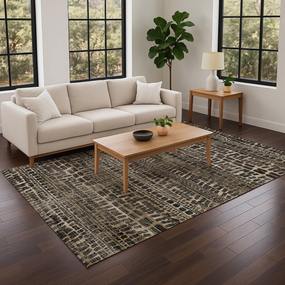Dalyn Rug Company Nexus NX5 Black 9' x 12' Area Rug, , large