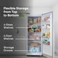 Element 13.8 Cu. Ft. Upright Convertible Freezer/Refrigerator in White, , large